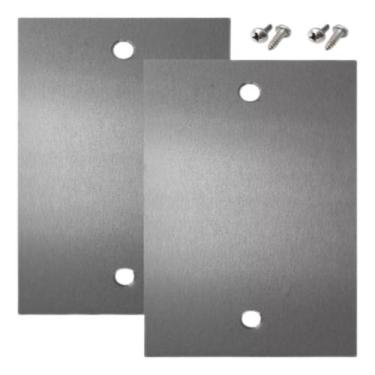 Imagem de Placa De Piso 4x2 Aluminio Cega - Stamplac - NoBrand