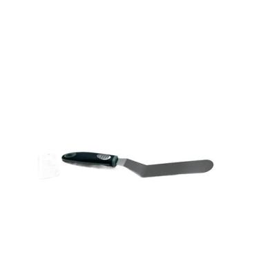 Imagem de Kit C/ 2 Espatula Inox 30cm Confeiteiro Cabo Emborrachado - Dalla Vall