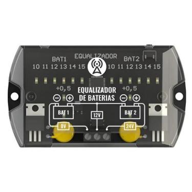 Imagem de Equalizador Balanceador Banco De Baterias Jfa 24v 48v Sistema Solar So