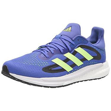 Imagem de adidas Tênis de corrida masculino Solar Glide 4 Trail, Tinta sônica/sinal verde/preto, 7.5