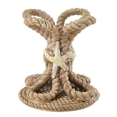 Imagem de Avanti Linens - Suporte de escova de dentes, essenciais para banheiro de hóspedes, decoração de banheiro inspirada na praia (coleção Beachcomber)