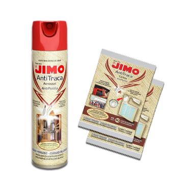 Imagem de Kit 1 Anti Traça Jimo 300ml + 2 Cartelas Anti Traça Jimo