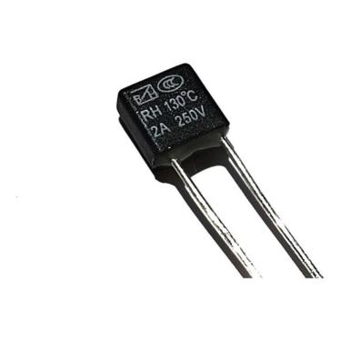 Imagem de Fusível Protetor Térmico 2a 250v 130° Para Ventilador Arno