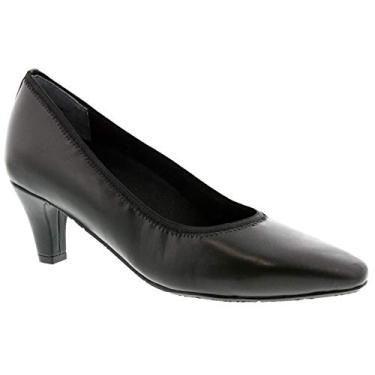 Imagem de Vestido Ros Hommerson Karat 75069 com salto alto de couro, Preto, 9 Narrow