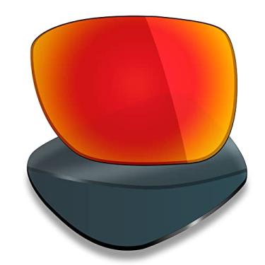 Imagem de Mryok Lentes de reposição polarizadas para trilha sonora Smith – Vermelho fogo