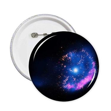 Imagem de Brilhante Mistério Nebulosa Universo Espaço Pinos Emblema Botão Decoração Acessório 5 peças