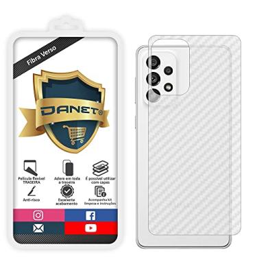 Imagem de Pel�cula De Gel Fibra Traseira Para Samsung Galaxy A73 5g Film Fibra de Carbono Verso