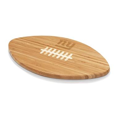 Imagem de NFL New York Giants Touchdown Pro! Tábua de corte de bambu, 40 cm