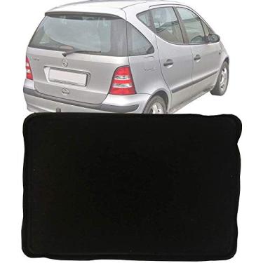 Imagem de Tapete Bandeja Universal Série 2 Porta Malas Com Borda Elevada de 3,5cm Mercedes Benz Classe A 1999 00 01 02 03 04 05