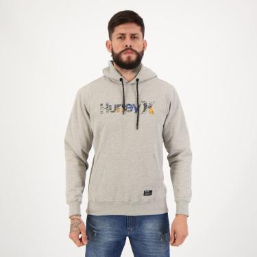 Imagem de Moletom Hurley Myrtle Cinza-Masculino