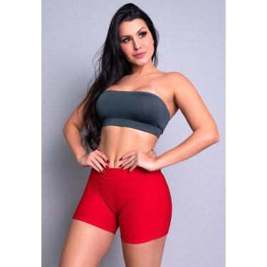Imagem de Short MVB Modas Curto Bolha Feminino-Feminino