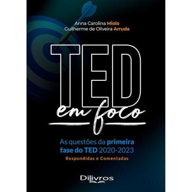 Imagem de Ted Em Foco As Questoes Da Primeira Fase Do Ted 2020 2023