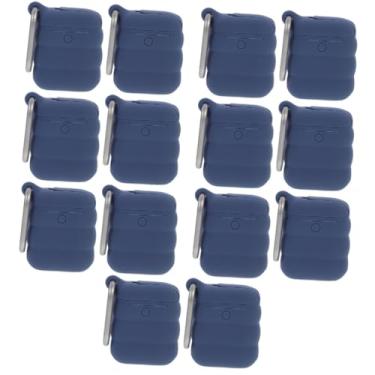 Imagem de HEMOTON 14 Peças conjunto de armazenamento de caixa de fone de ouvido conjunto silicone conjunto de colher de silicone sem fio capa protetora Caixa de armazenamento Gel de sílica