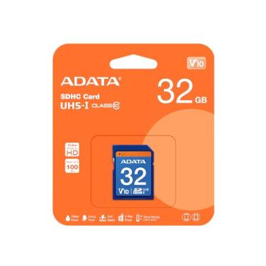 Imagem de Cartão de memória ADATA Premier 32GB SDHC UHS-I U1 (ASDH32GUICL10-R), Preto