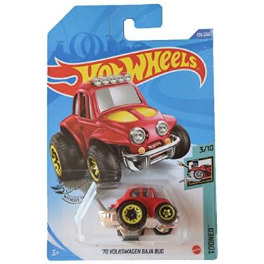 Imagem de Hot Wheels '70 Volkswagen Baja Bug, [red] 126/250 Tooned 3/10