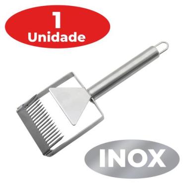 Imagem de Garfo Desoperculador Invertido Inox Apicultura Abelha Favo - ARBORETHO