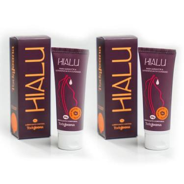 Imagem de Kit Lubrificante íntimo Vegano Hialu 40g Toda Joana 2Un