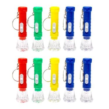 Imagem de Kit Chaveiro Lanterna C/48 Unidades Decoraçao Iluminaçao Led - crgfest