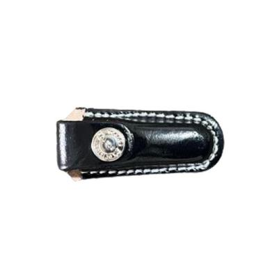 Imagem de bainha para canivete mini com passador - Pirâmide Barretos, Preto