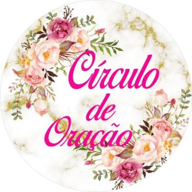 Imagem de Painel Festa Redondo C/ Elástico 1,50m Círculo de Oração - Fadrix