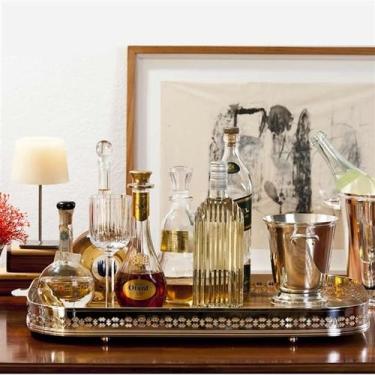 Imagem de Bandeja Madeleine Cross Prata - St James