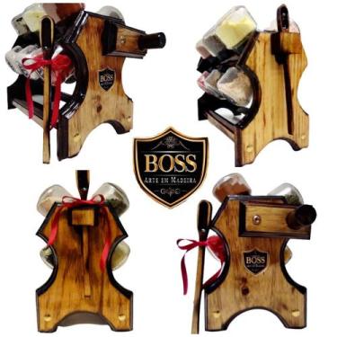 Imagem de Porta Temperos Giratório 12 Potes + Colher dosadora - BOSS - Arte Made