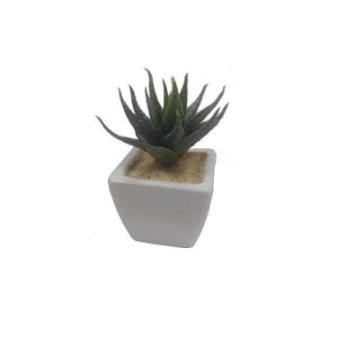 Imagem de Planta Mini Suculentas Artificial Vaso De Cerâmica G -   F:3619 - Cent