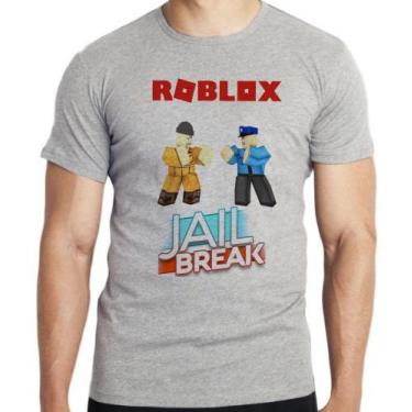 Imagem de Camiseta Roblox Jail Break  Blusa criança infantil juvenil adulto cami