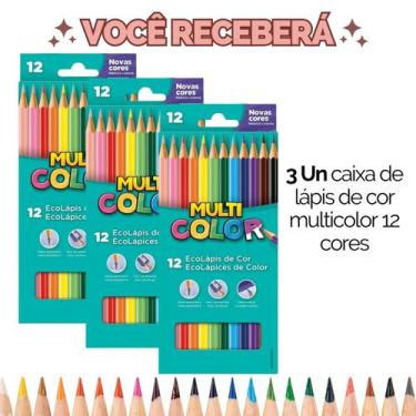Imagem de Kit Lápis De Cor Colorido Pastel Tons De Pele Multicolor - Escolha Seu