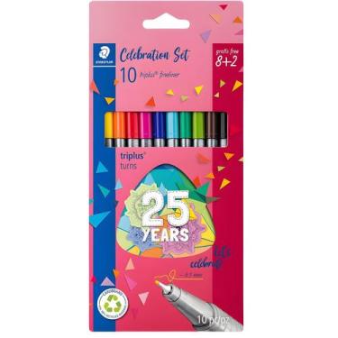 Imagem de Caneta Fineliner Triplus Staedtler 0,3mm com 10 Cores