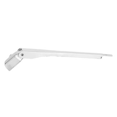 Imagem de Braço de Limpador de Pára-brisa 7 a 11 Polegada Braço de Limpador Elétrico de Aço Inoxidável Ajustável para Haste Quente Rua Barco Trator Utv