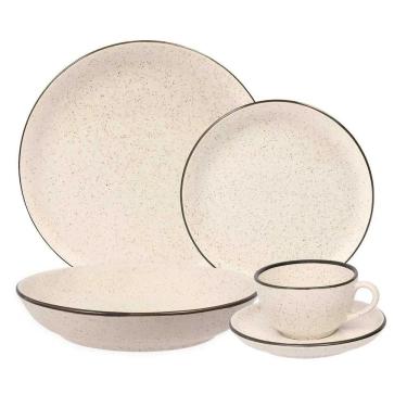 Imagem de Aparelho de Jantar 30 Peças Flat Duna Oxford