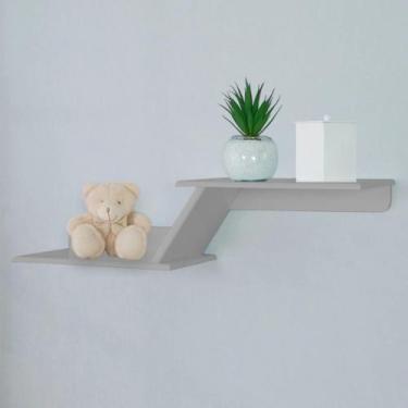 Imagem de Prateleira Zig Zag 72cm Em Mdf Para Quarto De Bebê - 26 - LuckBaby, Ci