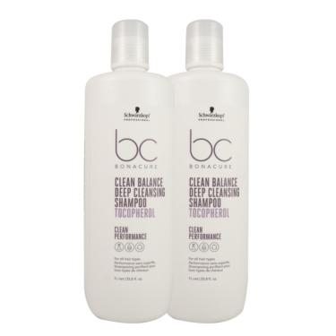 Imagem de Schwarzkopf Clean Balance Kit 2 Shampoo 1L
