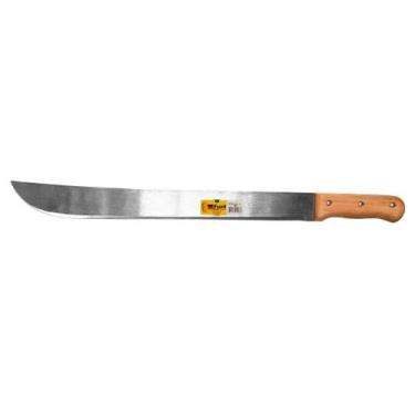 Imagem de Kit 6PC Facão Mato 18 Com Cabo Madeira - Fuzil