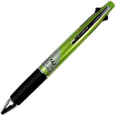 Imagem de uni Caneta esferográfica JETSTREAM 4 e 1 vermelha, verde, azul e preta de 0,7 mm e lapiseira de 0,5 mm (verde)