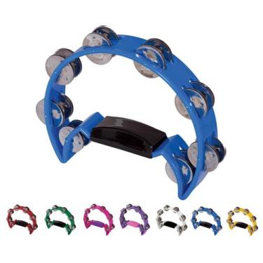 Imagem de Pandeiro Meia Lua SpanKing ABS Selecione a cor,  Azul