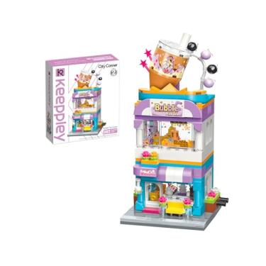 Imagem de Keepplay Bloco de Montar Casa de Chá City Corner