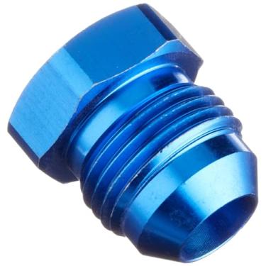 Imagem de DNA MOTORING FT-1-9012-08-BL 8an An-8 3/4 Parafuso de alargamento de alumínio anodizado adaptador de encaixe de trava de porca (azul)