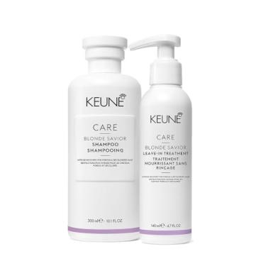 Imagem de Kit Keune Care Blonde Savior Shampoo + Leave-In (2 produtos)