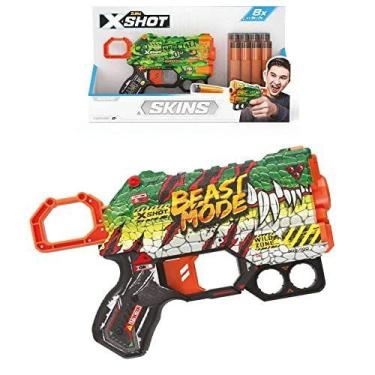 Imagem de Lancador X-Shot Skins Menace 8 Dardos - CANDIDE