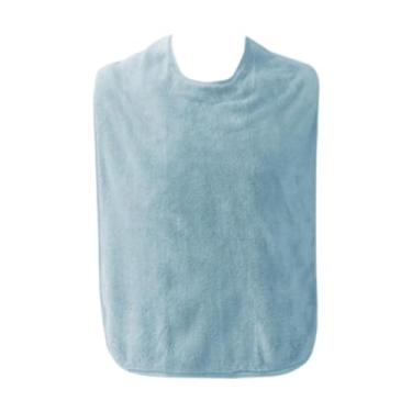 Imagem de OIIBWQ Babadores para Adultos para Comer, Protetor de Roupas para Idosos, Protetor de Roupas Lavável, Protetor de Refeições para Idosos, Babador Reversível P