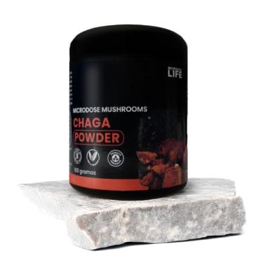 Imagem de Extrato Em Pó Chaga 100gr | Rejuvenescimento E Vitalidade | Microdoselife