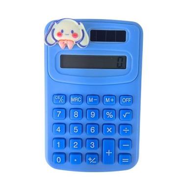 Imagem de Calculadora de Bolso e Mesa Solar Decorada 08 Dígitos Sanrio Turma Hel