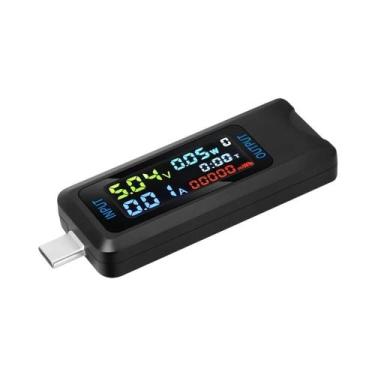 Imagem de Testador De Bateria USB Voltímetro Médico De Capacidade De Corrente Pa