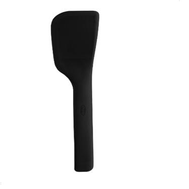 Imagem de Espátula 2 em 1 Raspadora Seladora Silicone Preto Chef`n