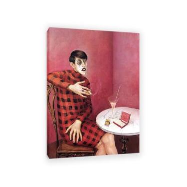 Imagem de Otto Dix Impressão em tela Retrato do Jornalista Sulvia von Harden Pinturas otto dix arte de parede arte famosa tela Cartazes para decoração de parede para quarto Sala de estar 100 x 70 cm (83.8x71.1