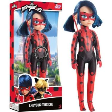 Imagem de Boneca Ladybug Músical 45cm Miraculous Original - Baby Brink, Ladybug