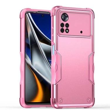 Imagem de Para Galaxy Z Flip 4 5G Armor Phone Case Slim Fit Protection Back Cover para Samsung Galaxy Z Flip 3 Case Coque, Pink, para Galaxy Z Flip 3