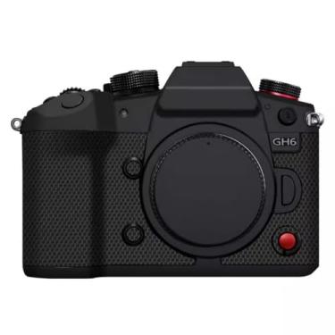 Imagem de GH6 Adesivo antiarranhões para câmera Panasonic Lumix GH6 protetor de vinil película protetora (preto fosco)